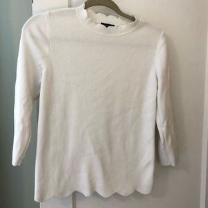 Nordstrom Scallop Sweater
